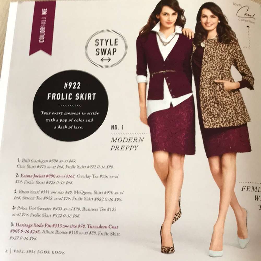 NWT CAbi Size 6 Frolic Skirt - Picture 2 of 7